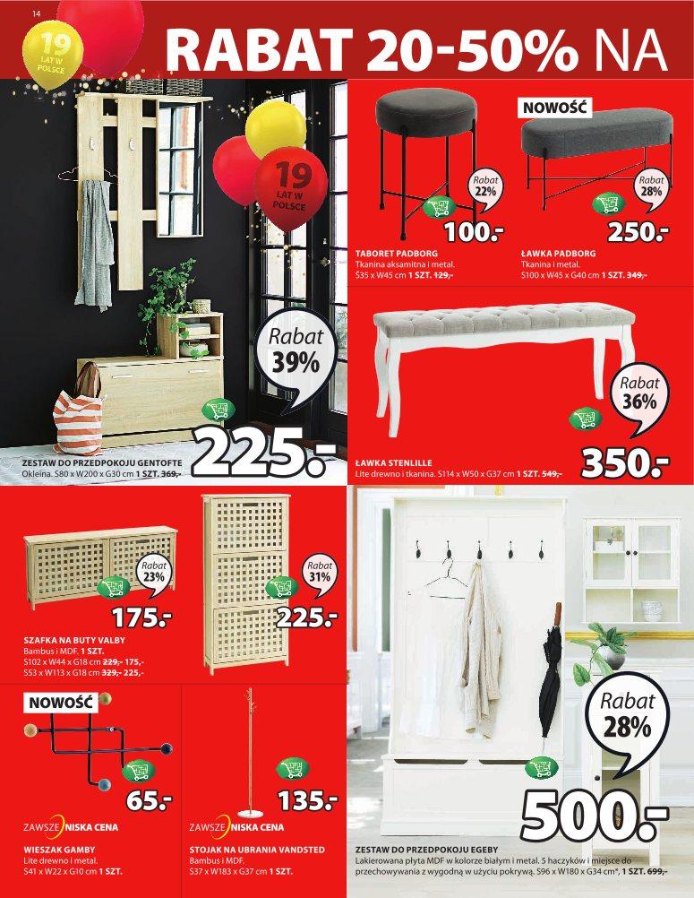 Gazetka promocyjna Jysk str. 14