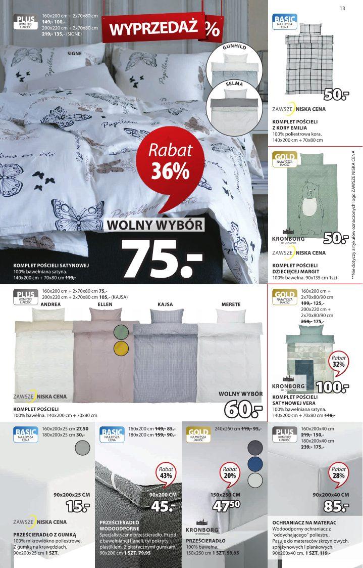 Gazetka promocyjna Jysk str. 13