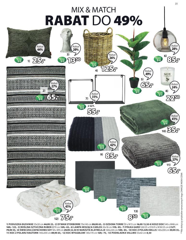 Gazetka promocyjna Jysk str. 23