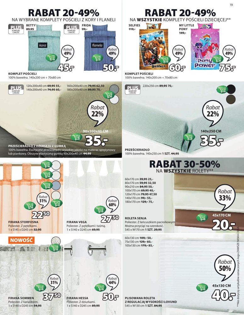 Gazetka promocyjna Jysk str. 19