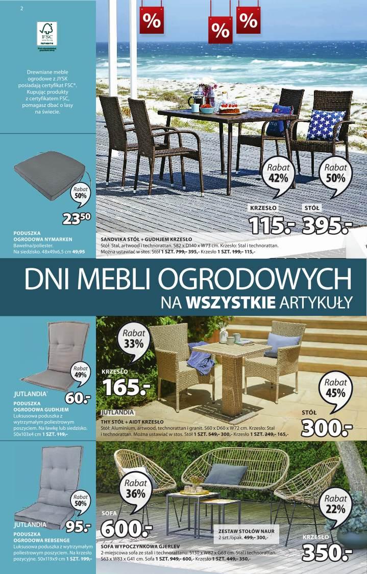 Gazetka promocyjna Jysk str. 2
