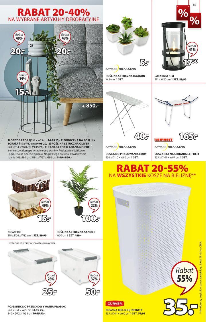 Gazetka promocyjna Jysk str. 15