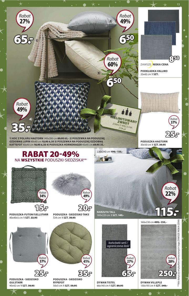Gazetka promocyjna Jysk str. 13