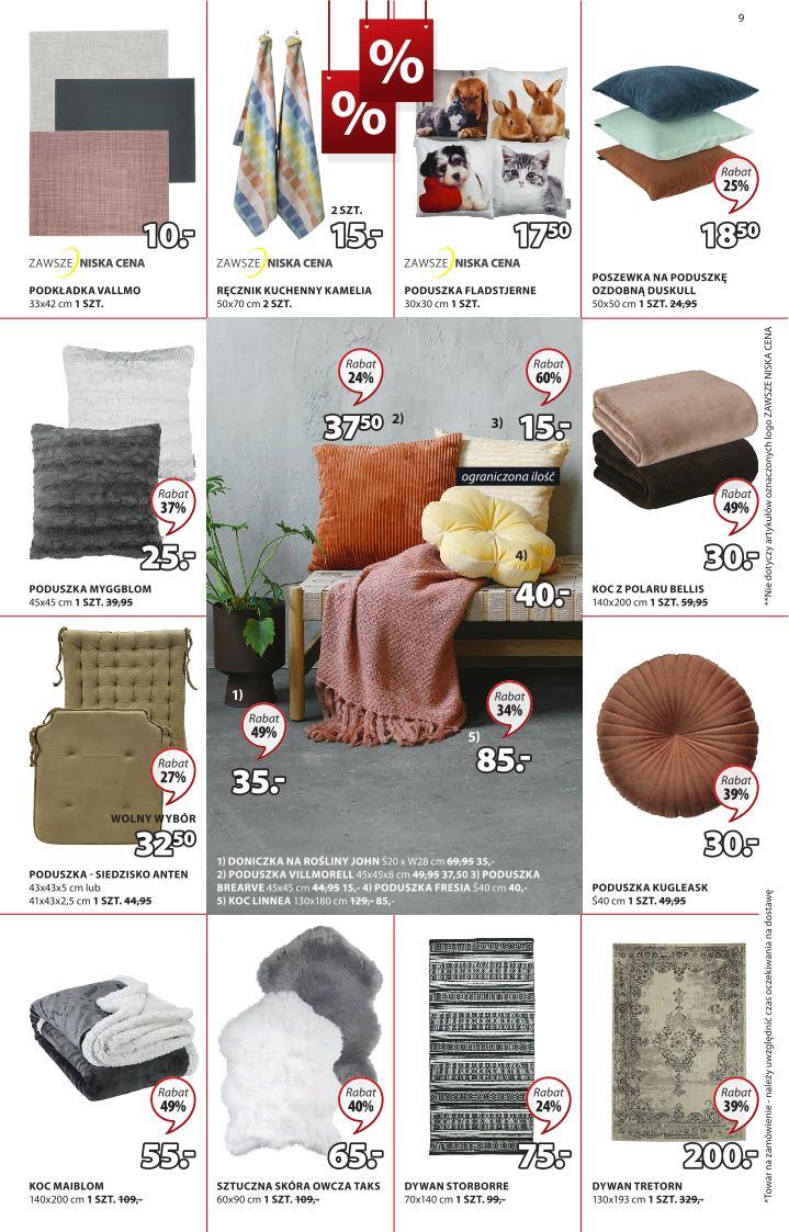 Gazetka promocyjna Jysk str. 9