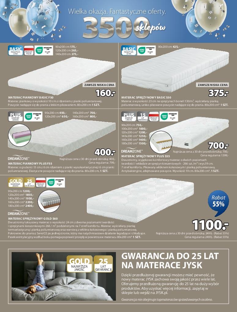 Gazetka promocyjna Jysk str. 20