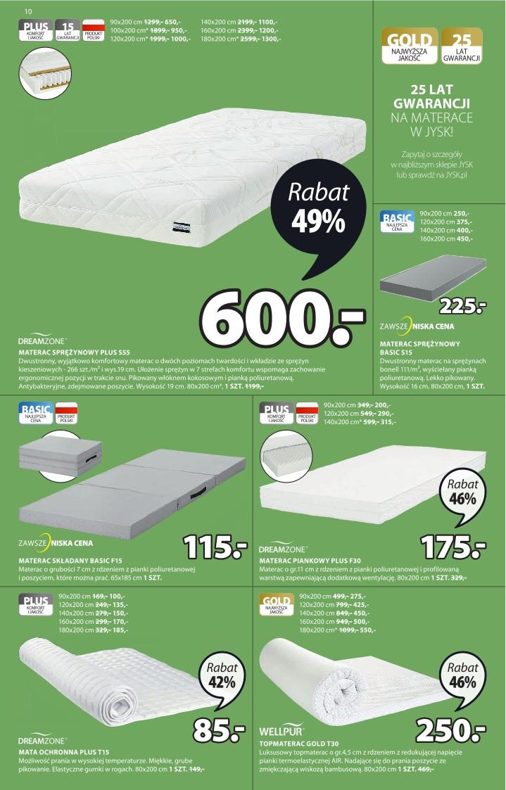Gazetka promocyjna Jysk str. 10