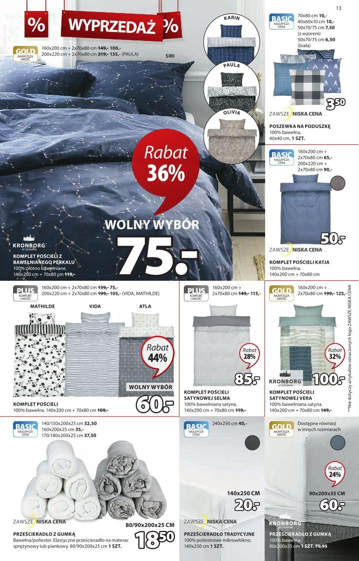 Gazetka promocyjna Jysk str. 13