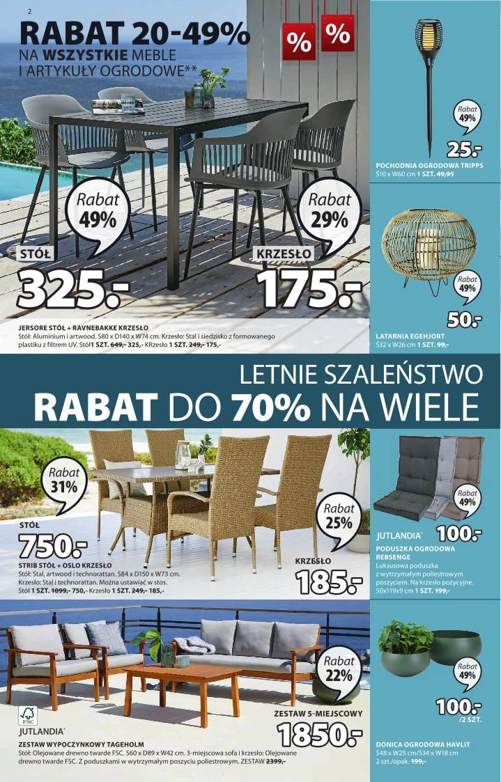 Gazetka promocyjna Jysk str. 2