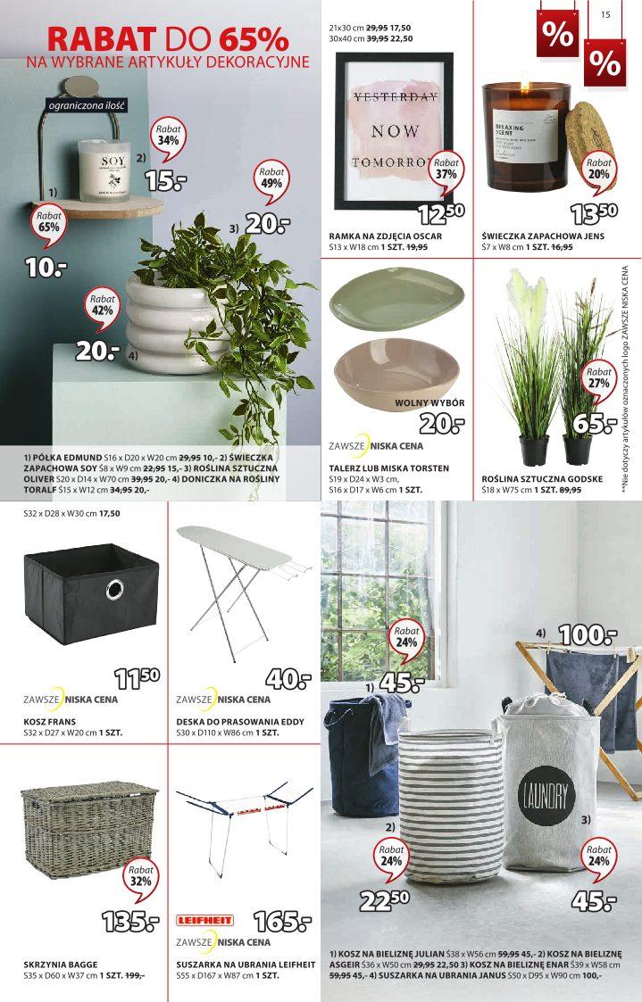 Gazetka promocyjna Jysk str. 15