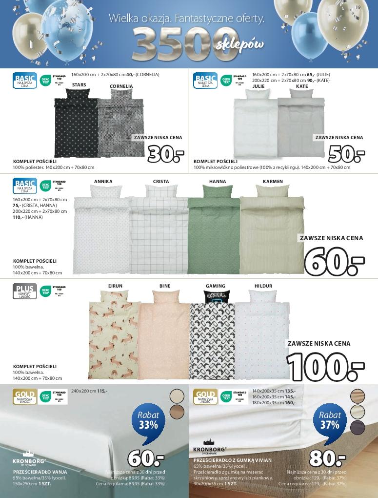 Gazetka promocyjna Jysk str. 19