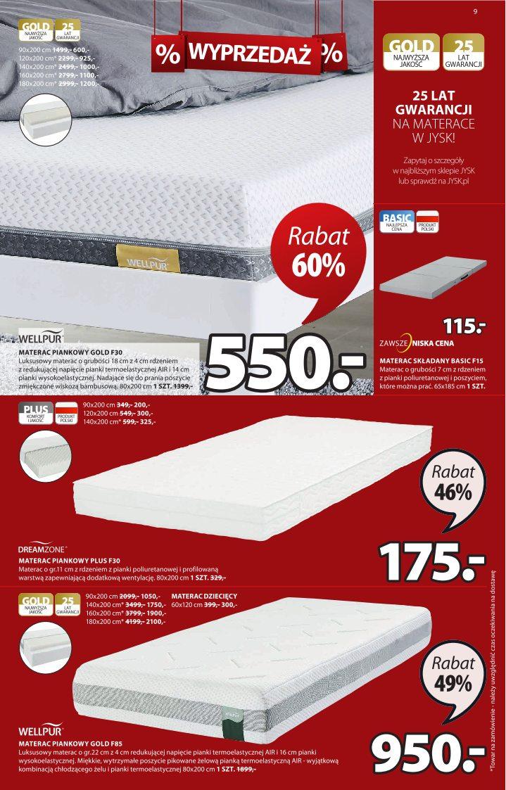 Gazetka promocyjna Jysk str. 9