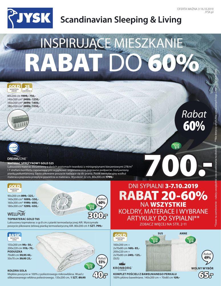 Gazetka promocyjna Jysk str. 1