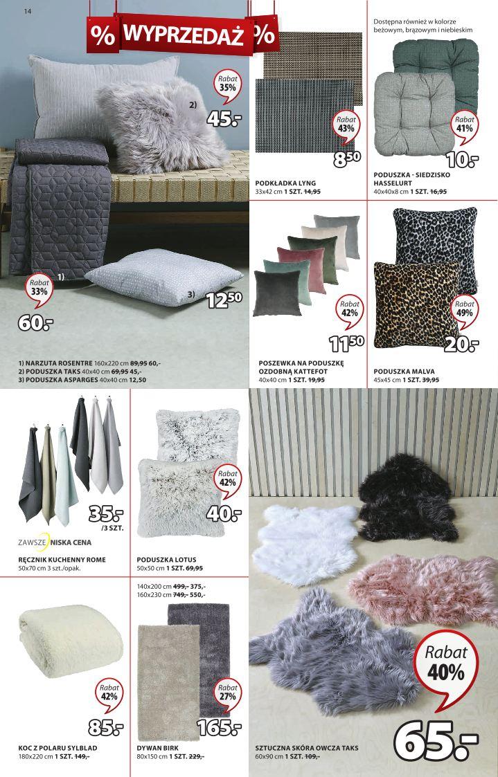 Gazetka promocyjna Jysk str. 14