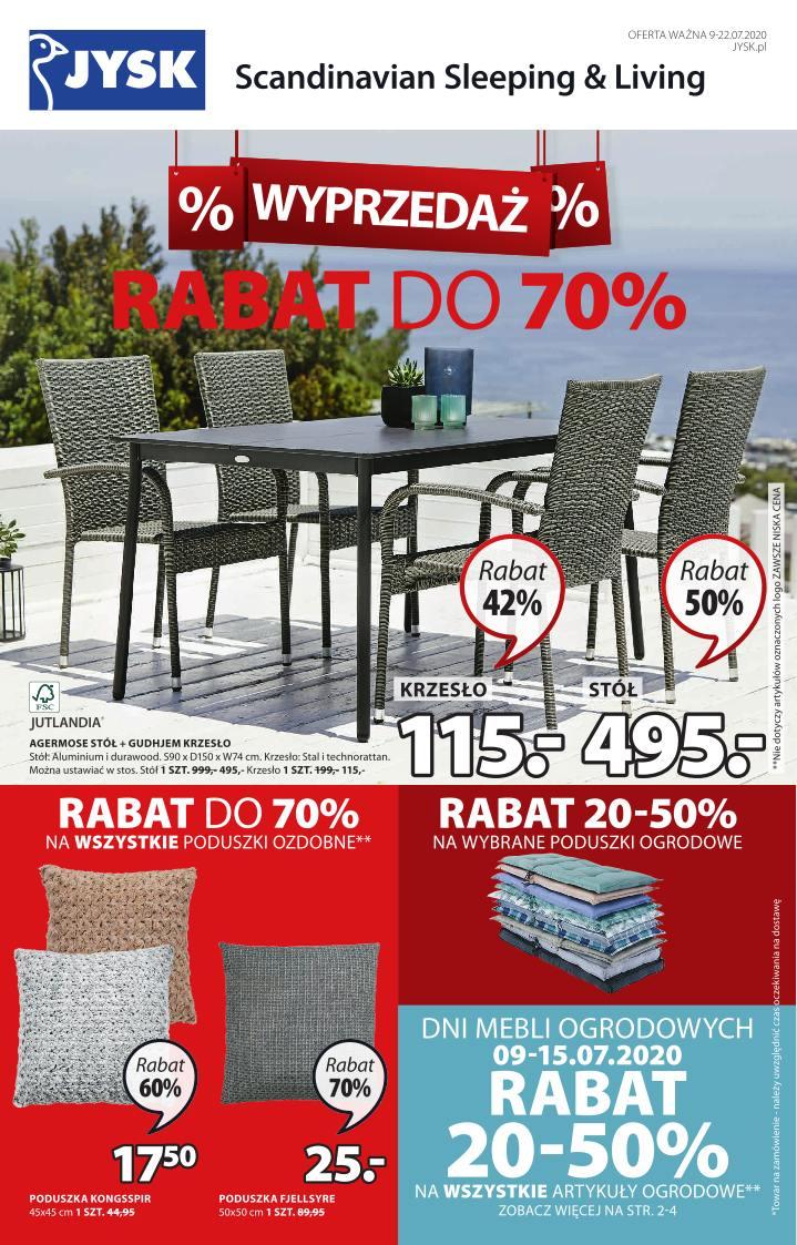 Gazetka promocyjna Jysk str. 1