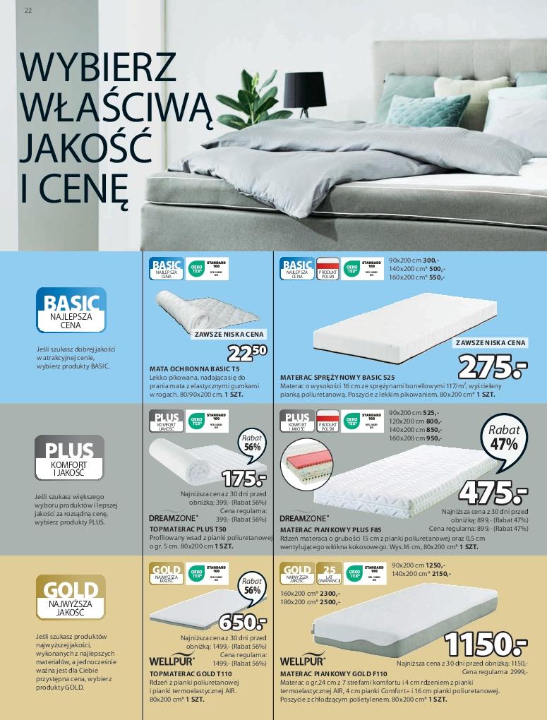 Gazetka promocyjna Jysk str. 22