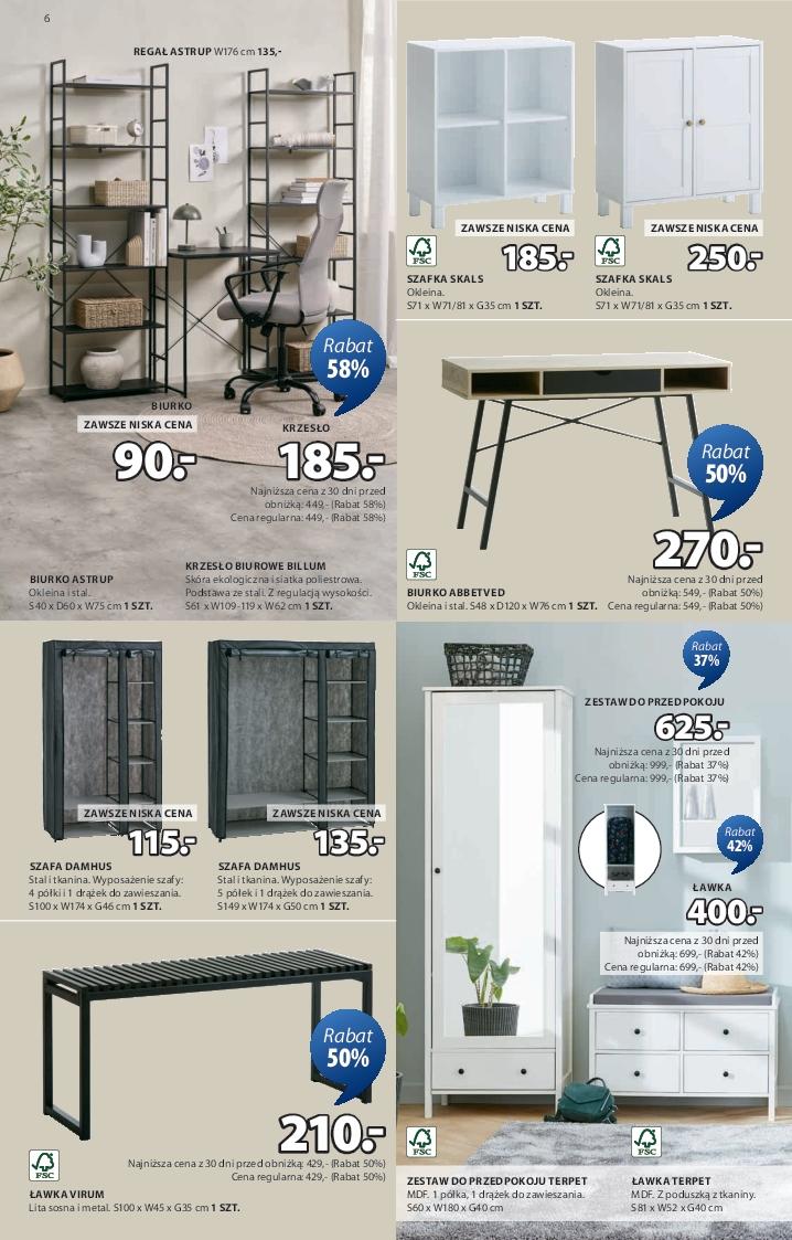 Gazetka promocyjna Jysk str. 6