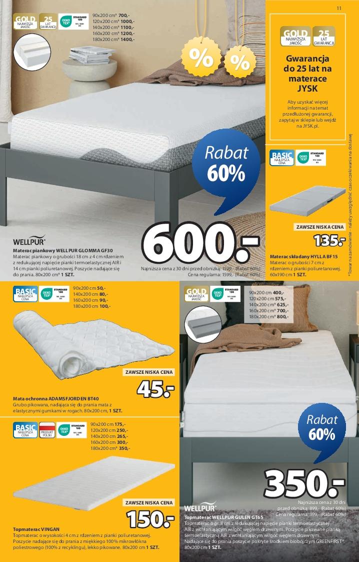 Gazetka promocyjna Jysk str. 11