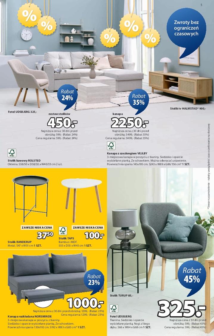 Gazetka promocyjna Jysk str. 5