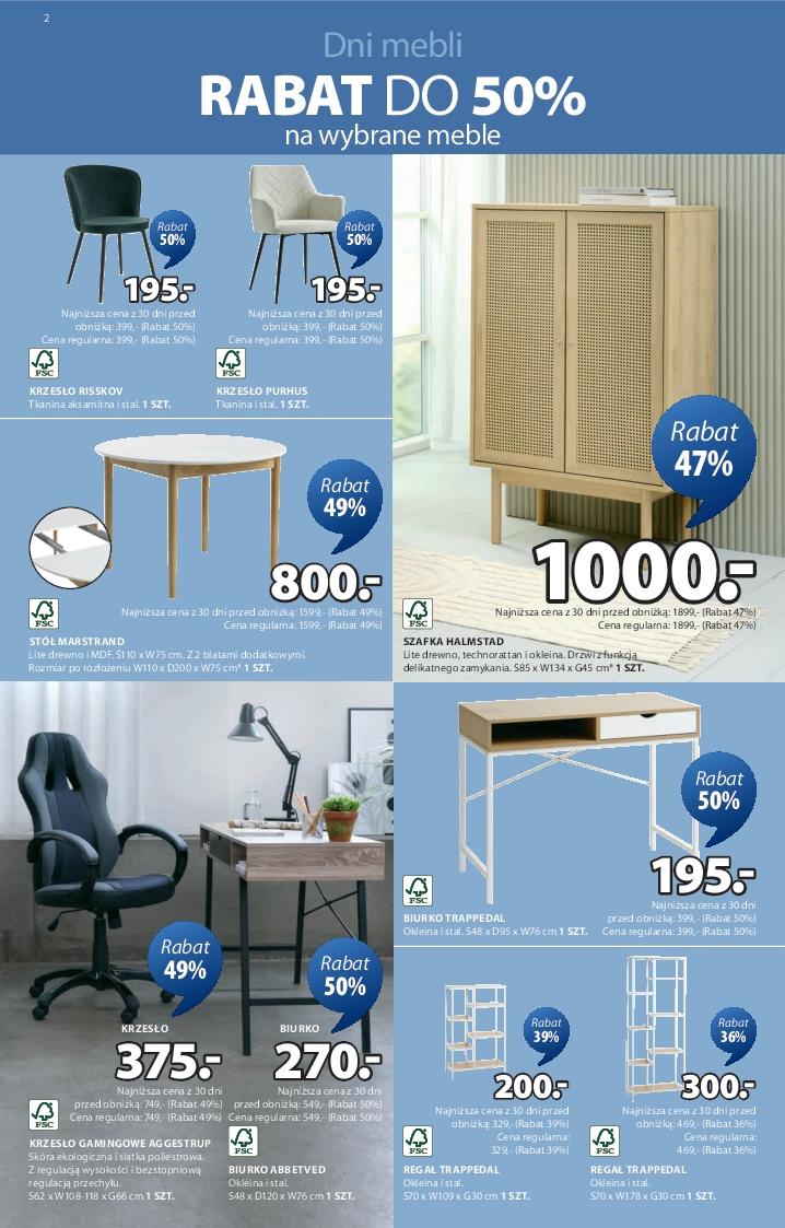 Gazetka promocyjna Jysk str. 2