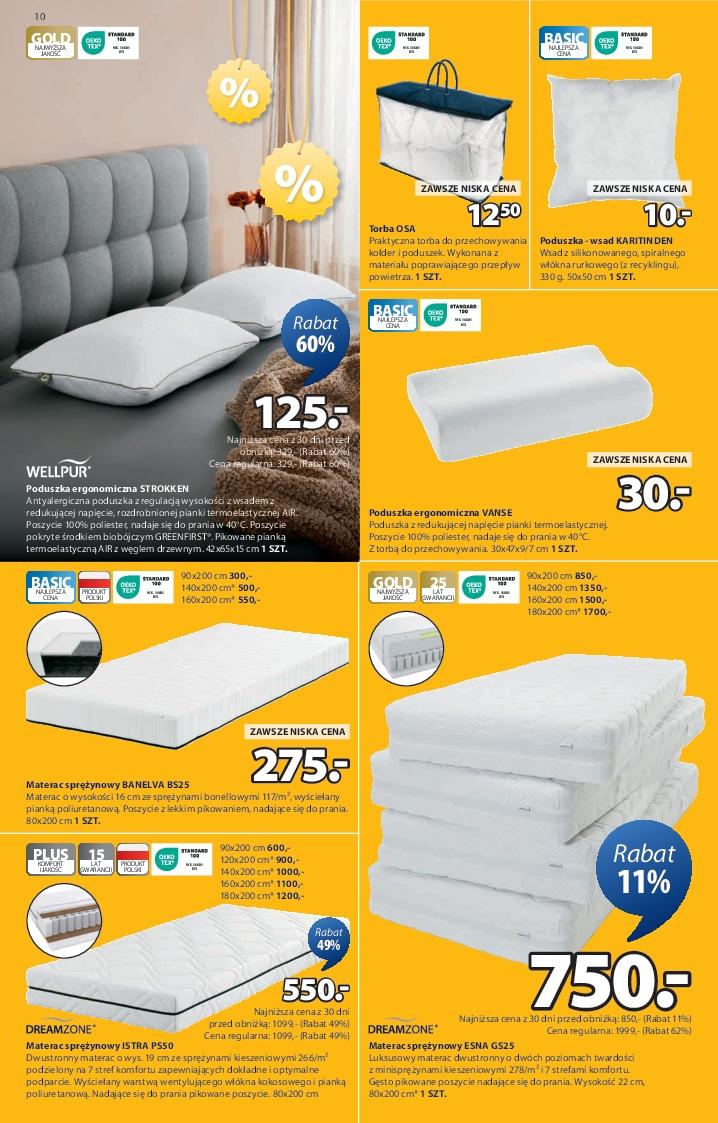 Gazetka promocyjna Jysk str. 10