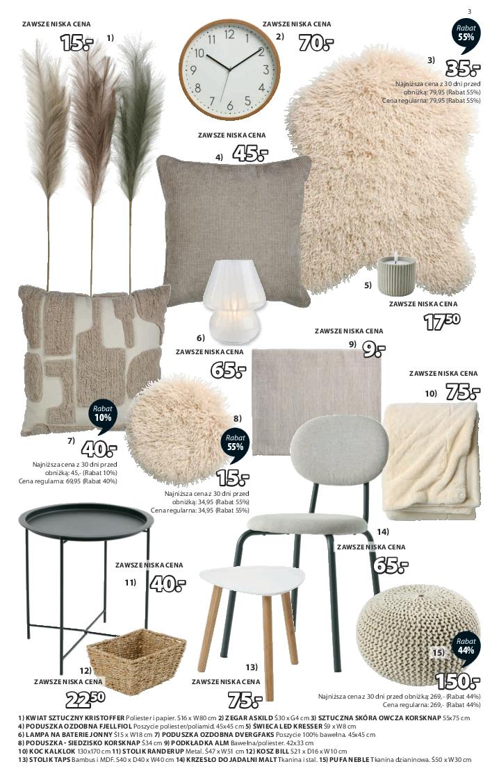 Gazetka promocyjna Jysk str. 3