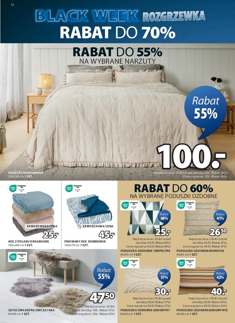 Gazetka promocyjna Jysk str. 22