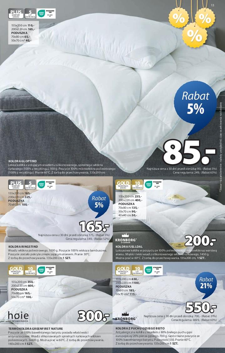 Gazetka promocyjna Jysk str. 13