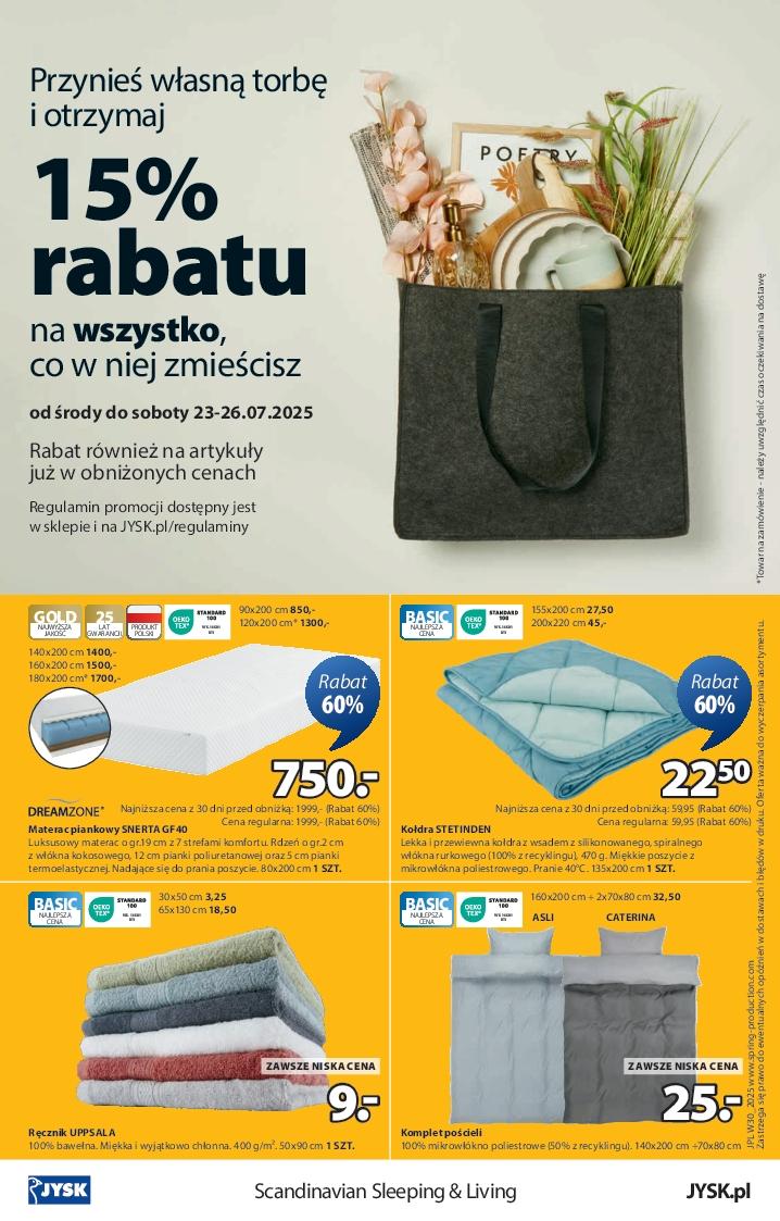 Gazetka promocyjna Jysk str. 16
