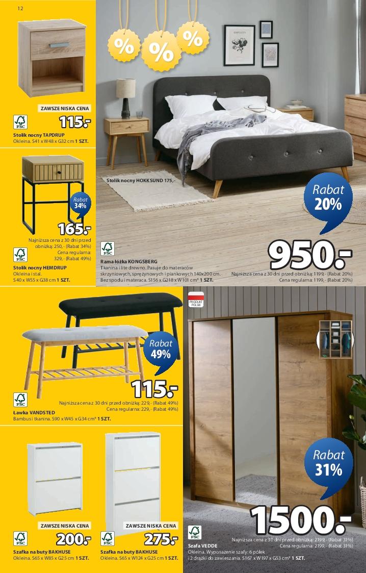 Gazetka promocyjna Jysk str. 12