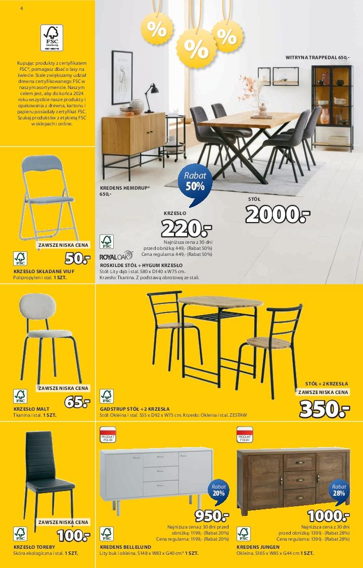 Gazetka promocyjna Jysk str. 4