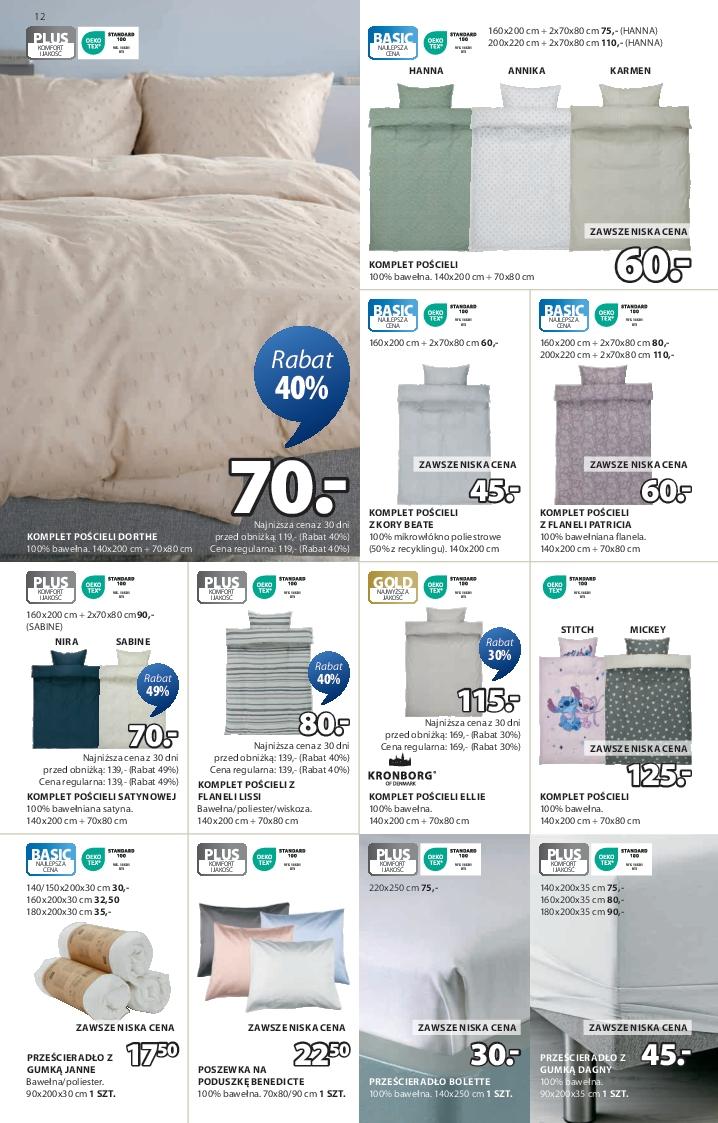 Gazetka promocyjna Jysk str. 12