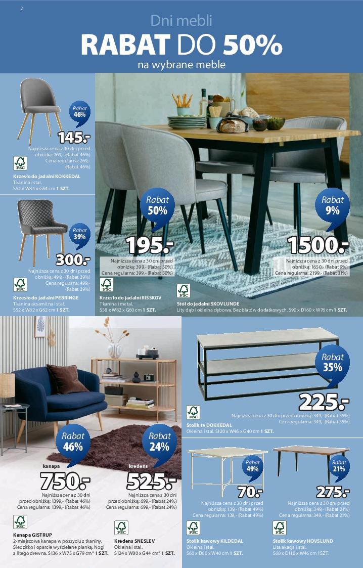 Gazetka promocyjna Jysk str. 2