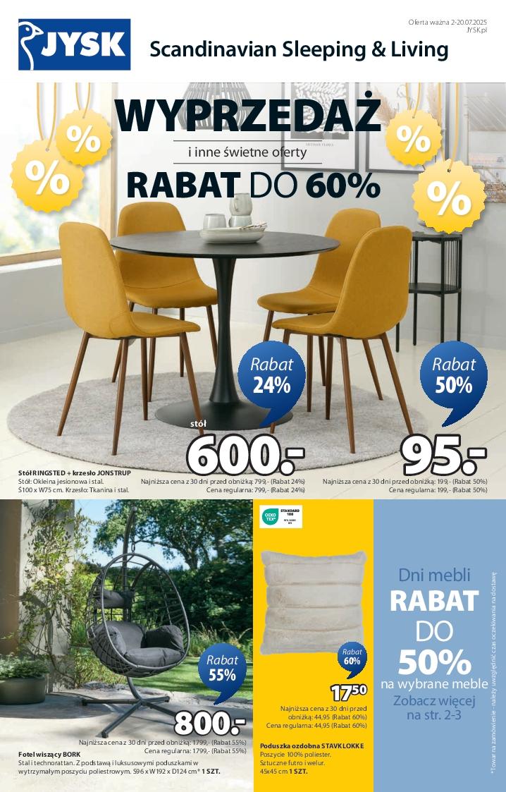 Gazetka promocyjna Jysk str. 1