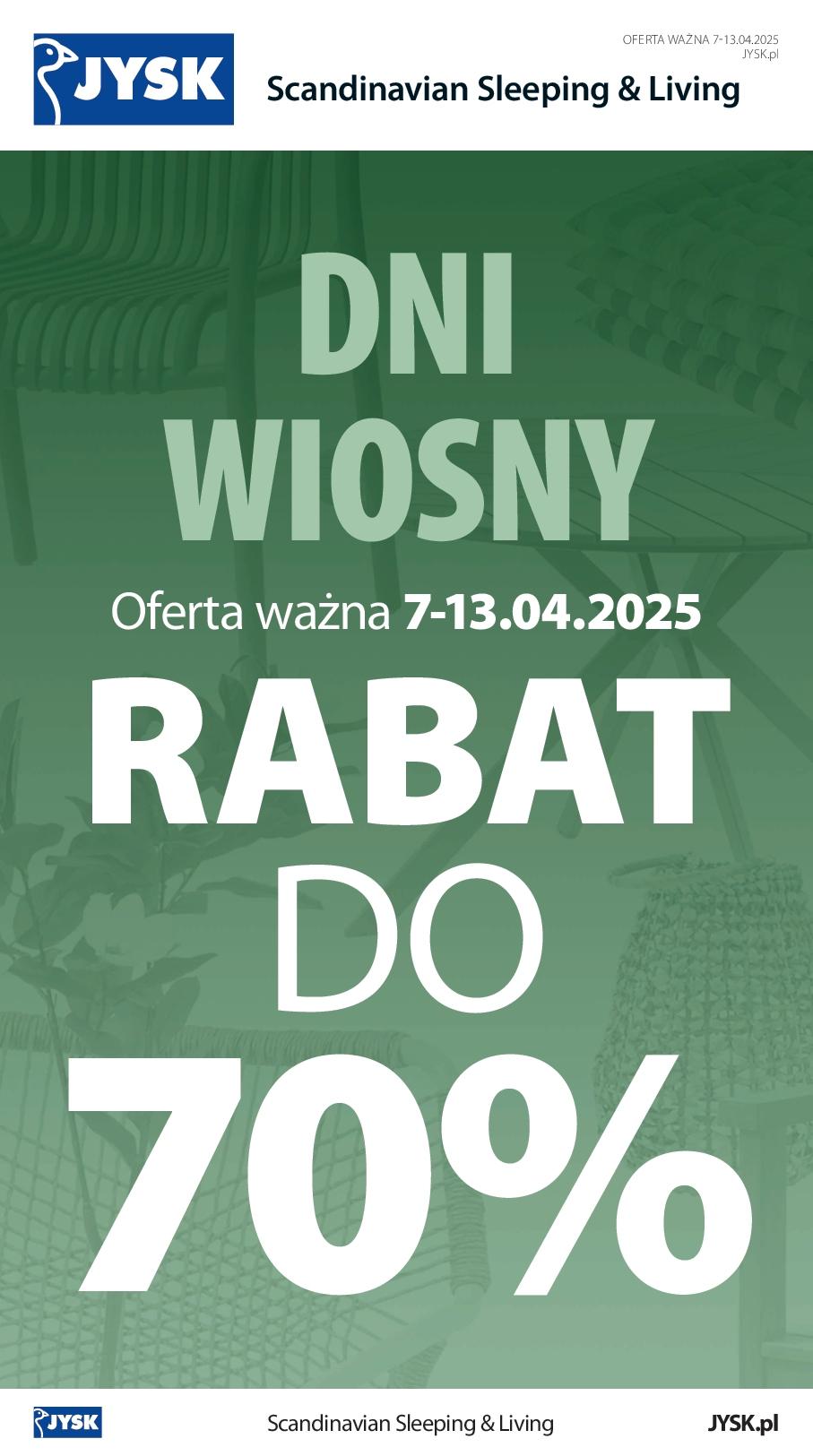 Gazetka promocyjna Jysk str. 1