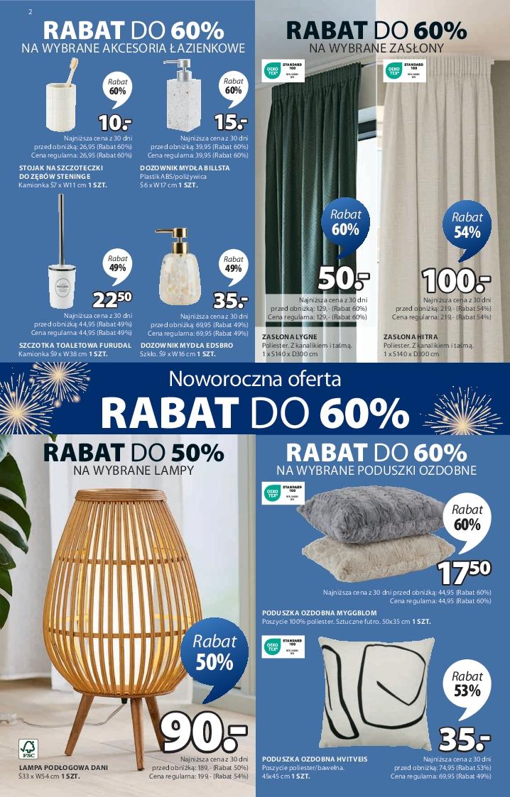 Gazetka promocyjna Jysk str. 2