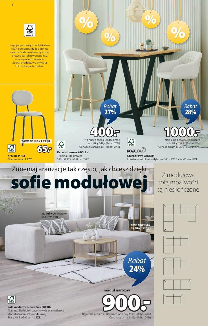 Gazetka promocyjna Jysk str. 4