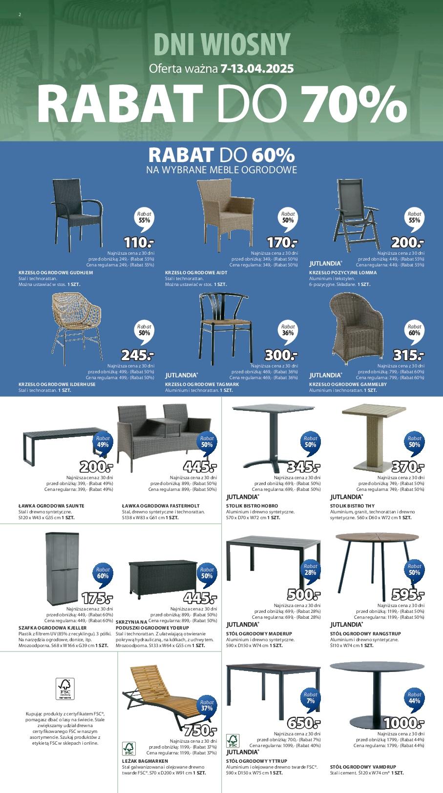 Gazetka promocyjna Jysk str. 2