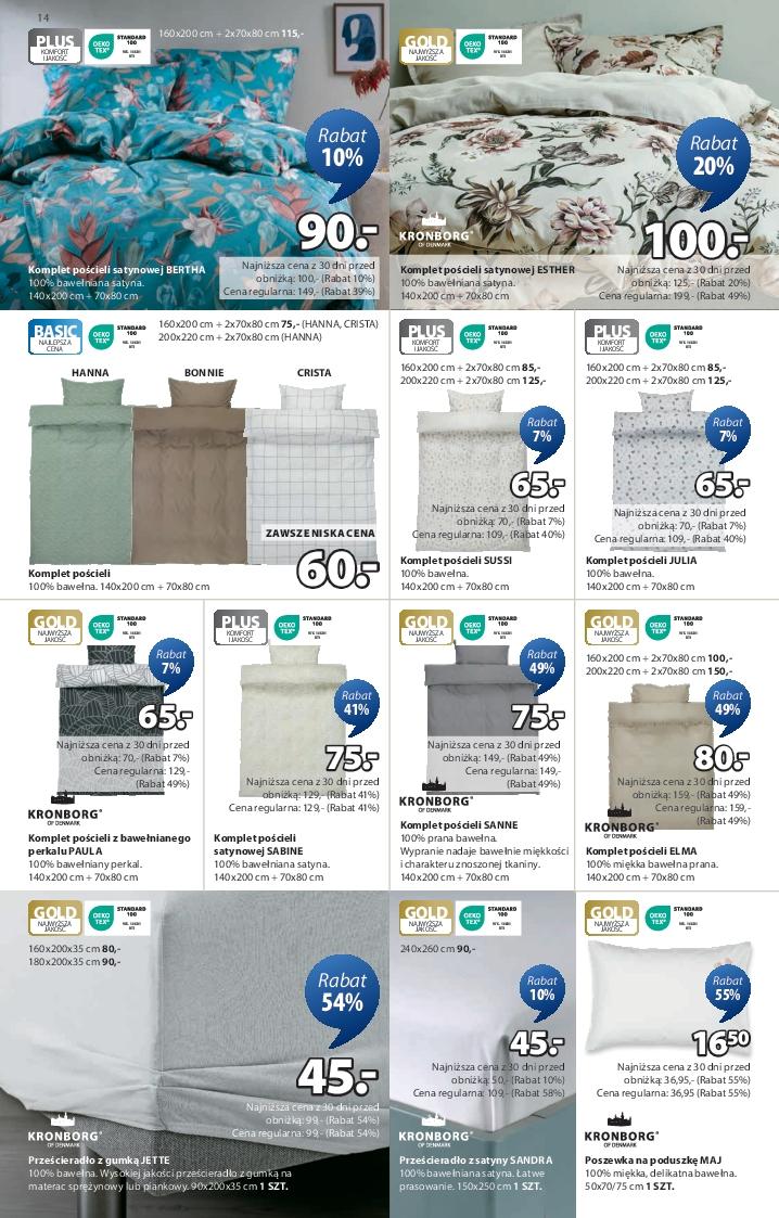 Gazetka promocyjna Jysk str. 14