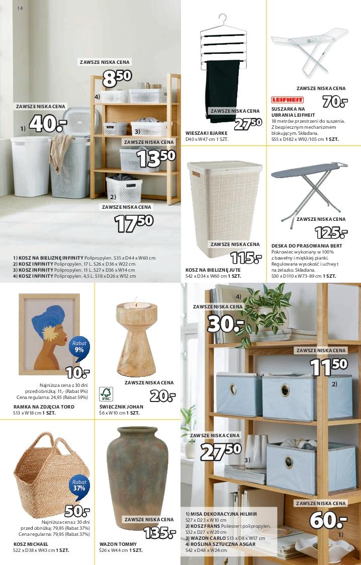 Gazetka promocyjna Jysk str. 14