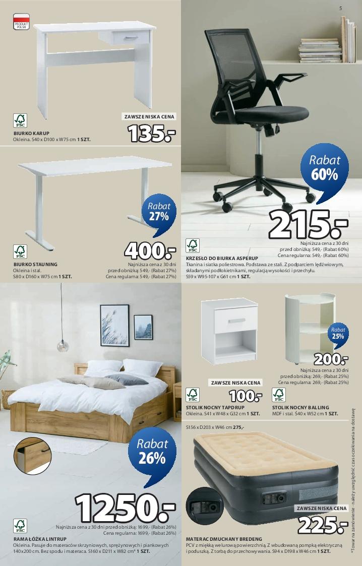 Gazetka promocyjna Jysk str. 5