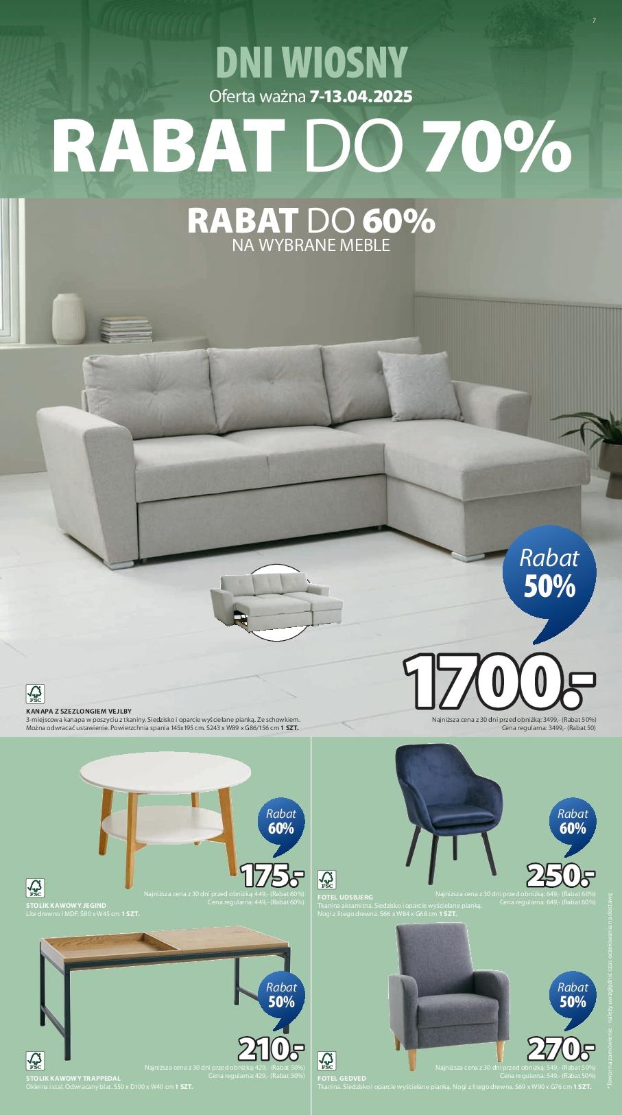 Gazetka promocyjna Jysk str. 7