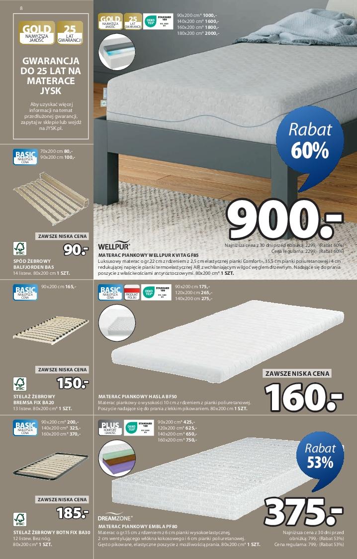 Gazetka promocyjna Jysk str. 8