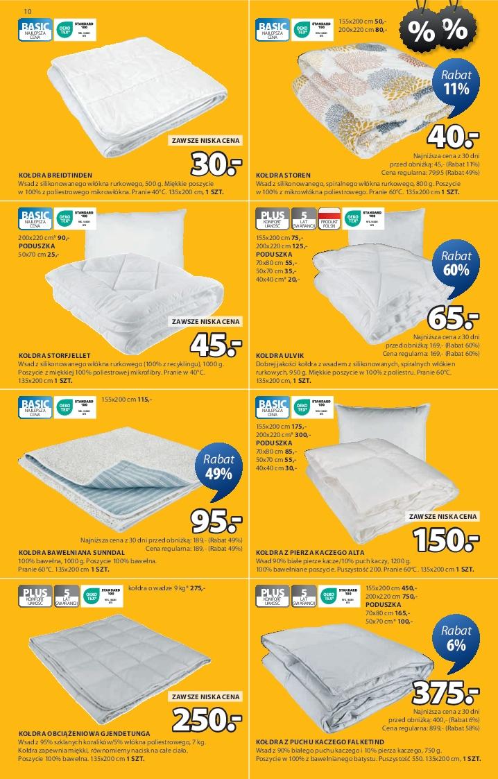 Gazetka promocyjna Jysk str. 10