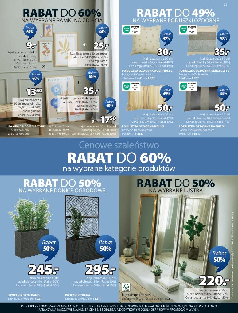 Gazetka promocyjna Jysk str. 23