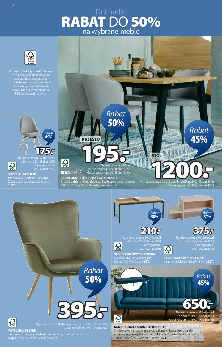 Gazetka promocyjna Jysk str. 2