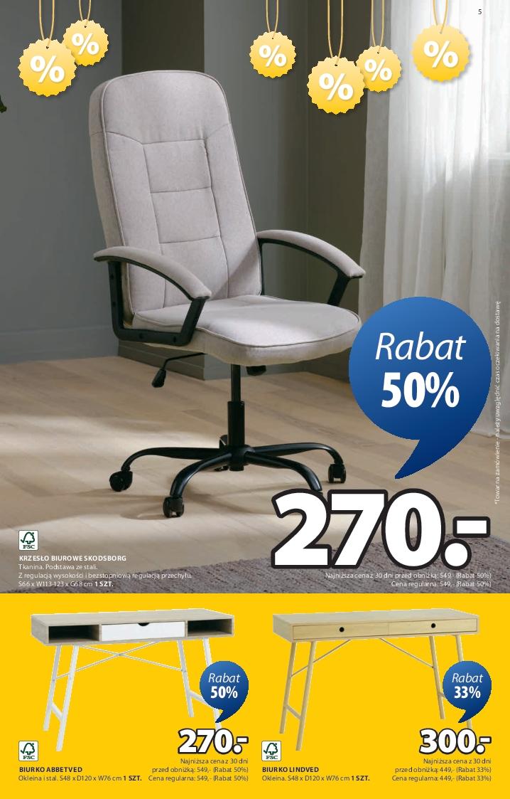 Gazetka promocyjna Jysk str. 5