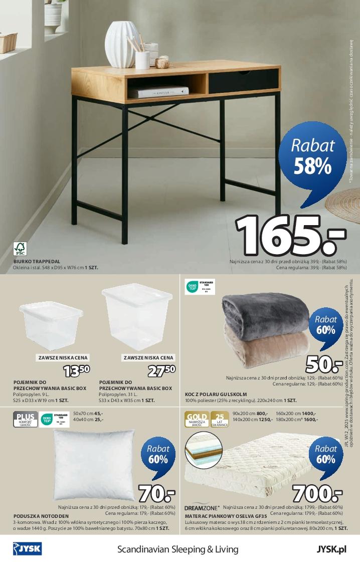Gazetka promocyjna Jysk str. 16
