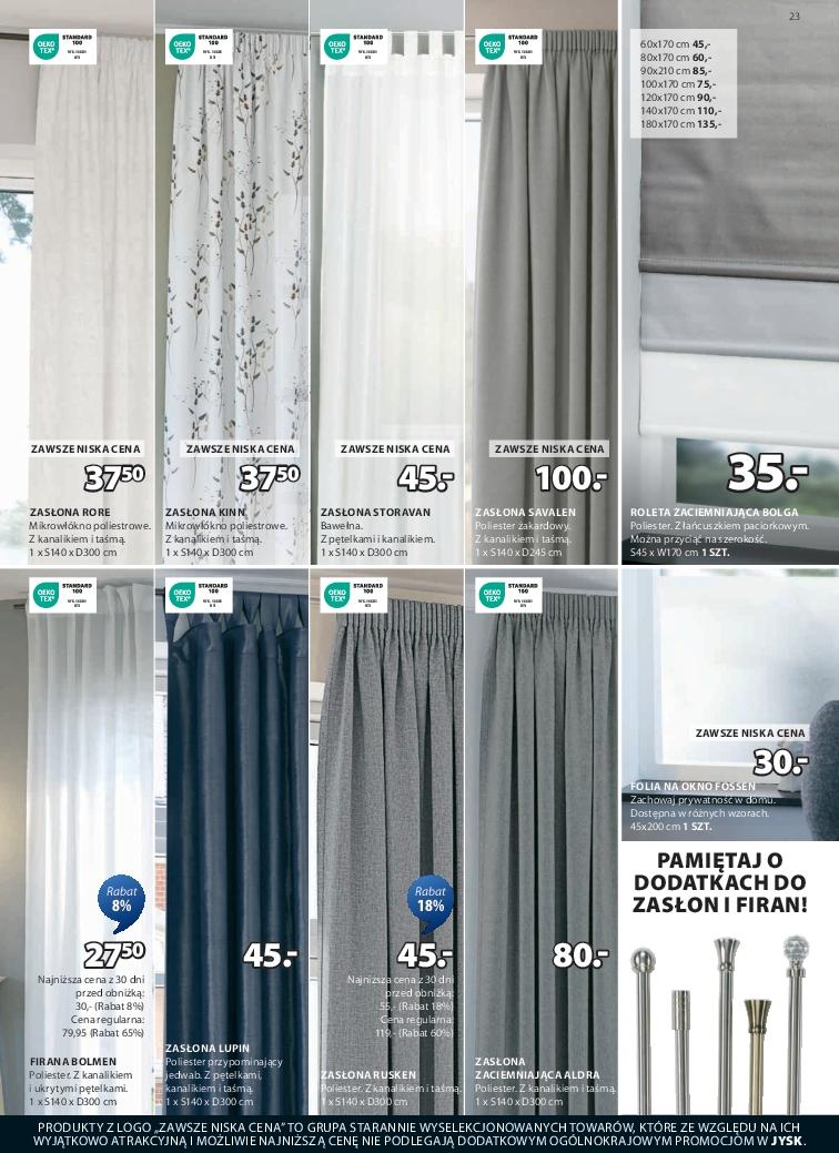 Gazetka promocyjna Jysk str. 23