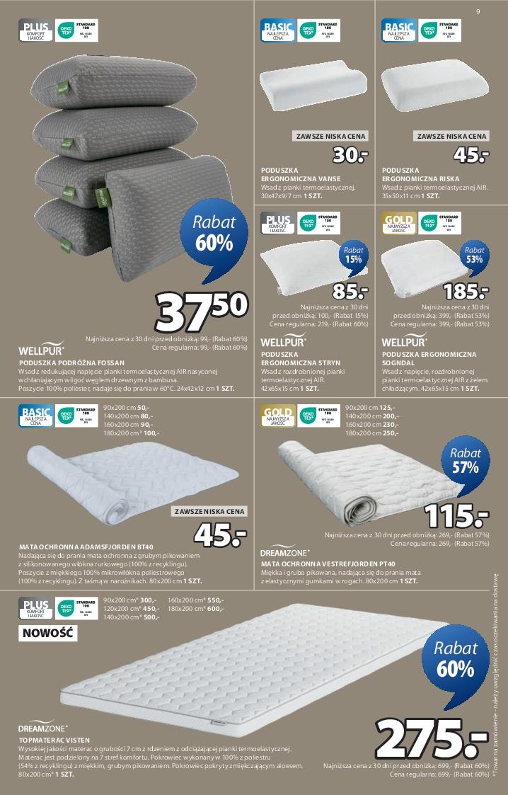 Gazetka promocyjna Jysk str. 9