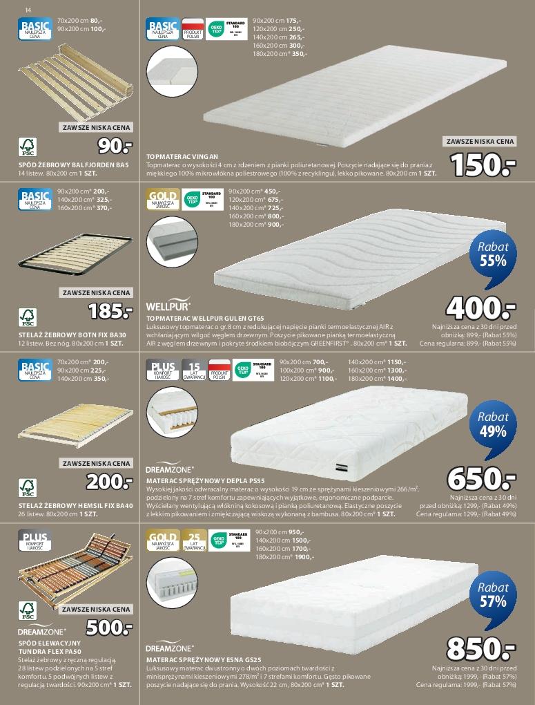 Gazetka promocyjna Jysk str. 14